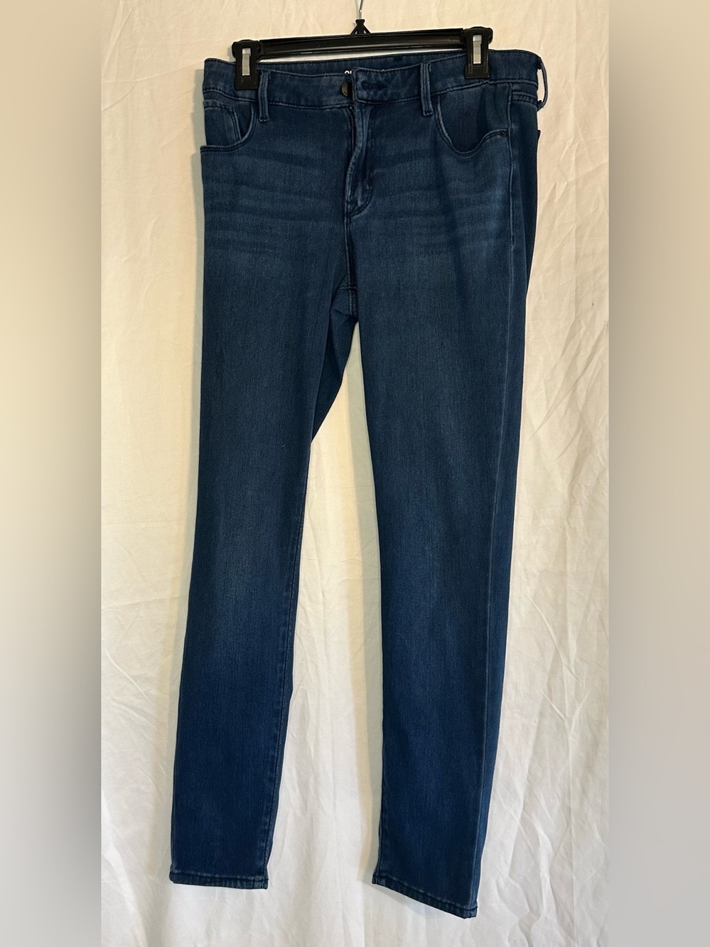 Old Navy Women’s Blue Skinny Rockstar Jeans with Front/Back Pockets size 8